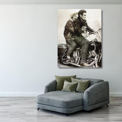 Rouge vitesse (Marilyn Monroe et James Dean)