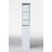 Mescal Triangular Design Curio w/ Shelves, Drawers & LED Lights-560696241