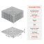 Carreaux de terrasse extérieurs 12 po x 12 po-95165550