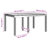 Garden Table Poly Rattan-805869275-805869273