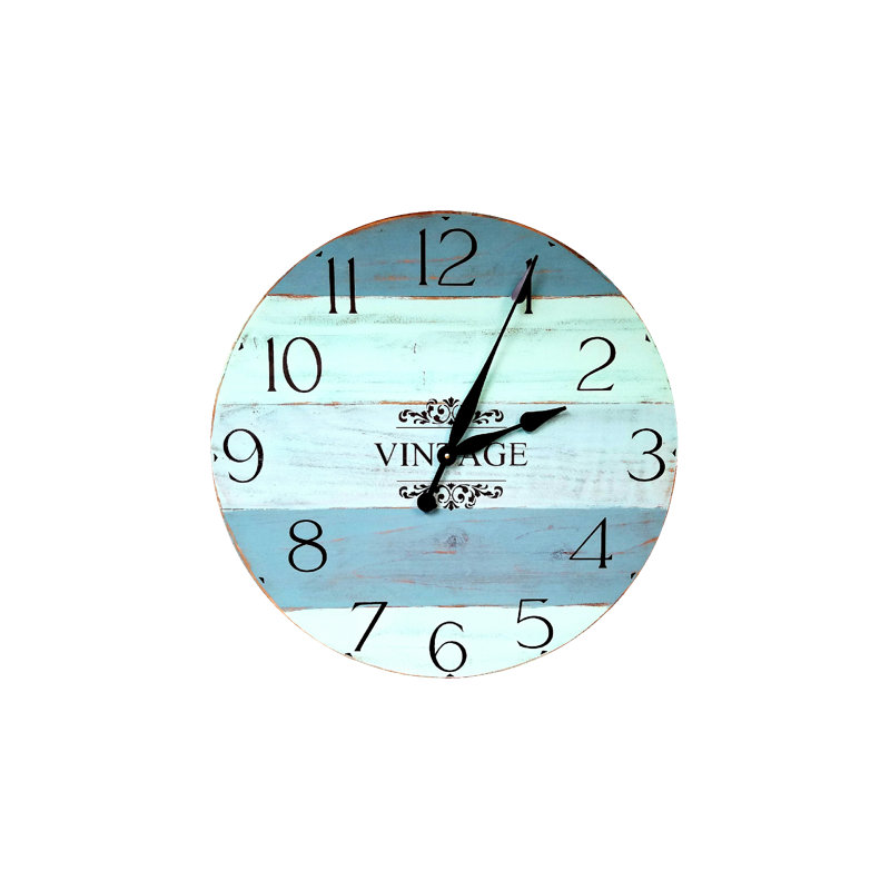 Leary Wall Clock, 30" H x 30" W x 2" D
