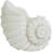 7" Cement Nautilus Shell Planter