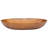 VidaXL Brown Solid Wood Oval Bathroom Sink
