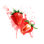 «Yanceyville Watercolor Strawberries on Canvas» par peinture de Svitanola