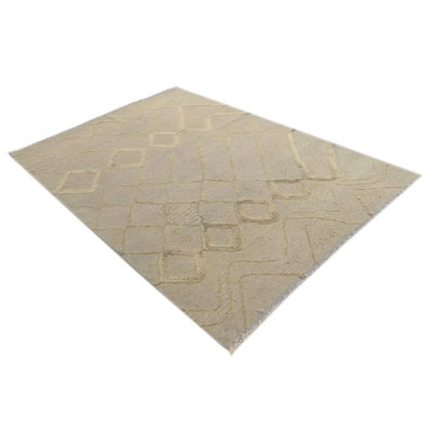 7 Ft Square Philip Light Gray Rug