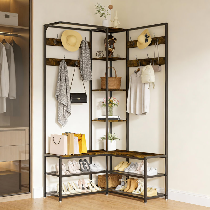 Agaba 146cm Clothing Rack