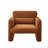 33.86'' Single Sofa and Toss Pillow, Solid Wood Frame 300 Lbs Capacity for Small Spaces-1298343774