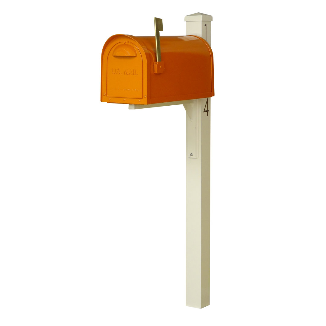 Dylan Post Mounted Mailbox Special Lite Products Mailbox 