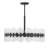  Boca 6-Light Chandelier in Matte Black-1064558182-1064558183