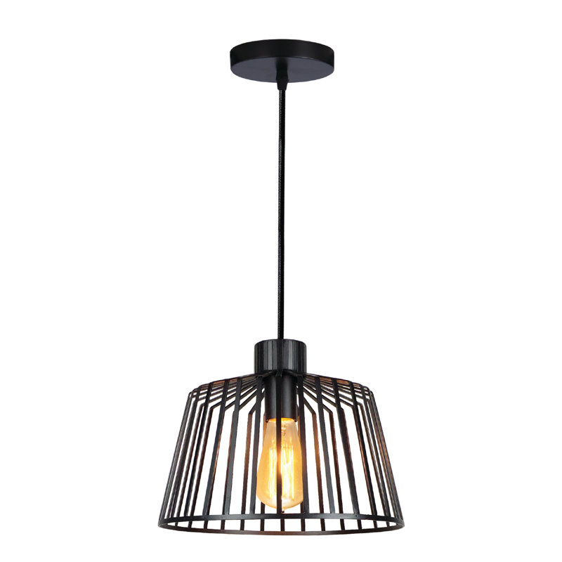 Luminaire suspendu en dôme à 1 lumière Florian