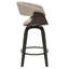 Tabouret de comptoir de 26 po Mid-Century-1279982689