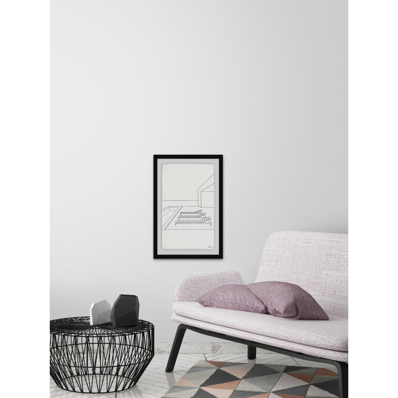« sun chaises »-cadre photo imprimé sur papier, H 12 po x l 8 po x P 1,5 po