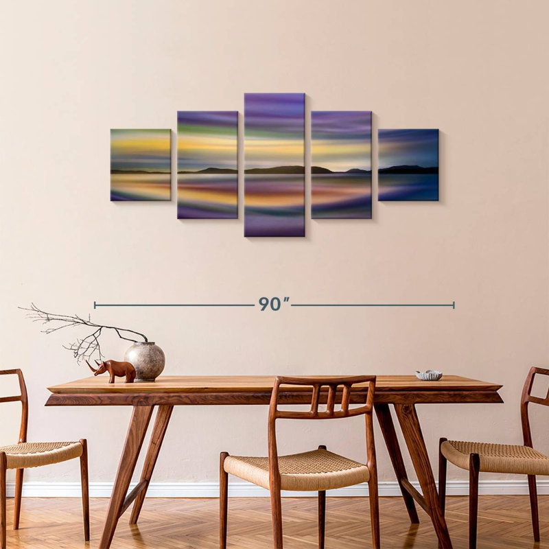 Coastlines, 36" H x 80" W
