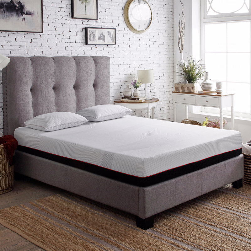 Matelas en mousse viscoélastique imprégnée de cuivre 10 po, King