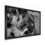 Coups de peinture gris foncé - reproduction sur toile-2099624906-2099624947