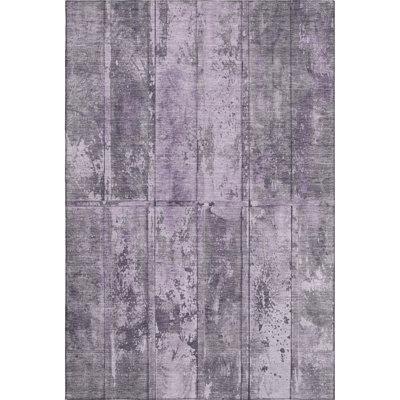Premium Machine Washable Varroville AMF1715 Stripes Rug