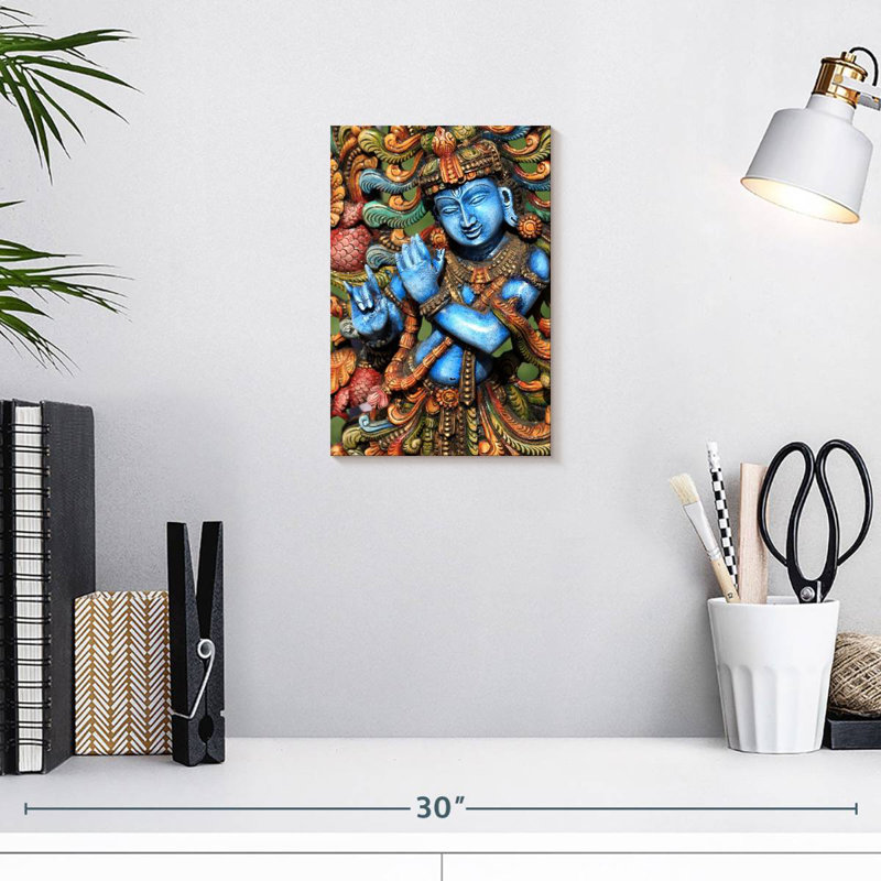 Adella Lord Krishna, H 12 po x l 8 po