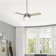 44" Sentinel 3 - Blade Standard Ceiling Fan with Remote Control and Light Kit Included