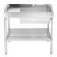 Pearlhaus 33'' L Stainless Steel Freestanding Single Basin Kitchen Sink