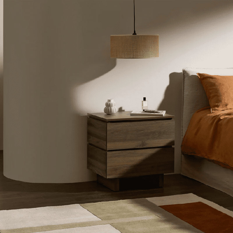 Bhimsen 60cm W Manufactured Wood Bedside Table
