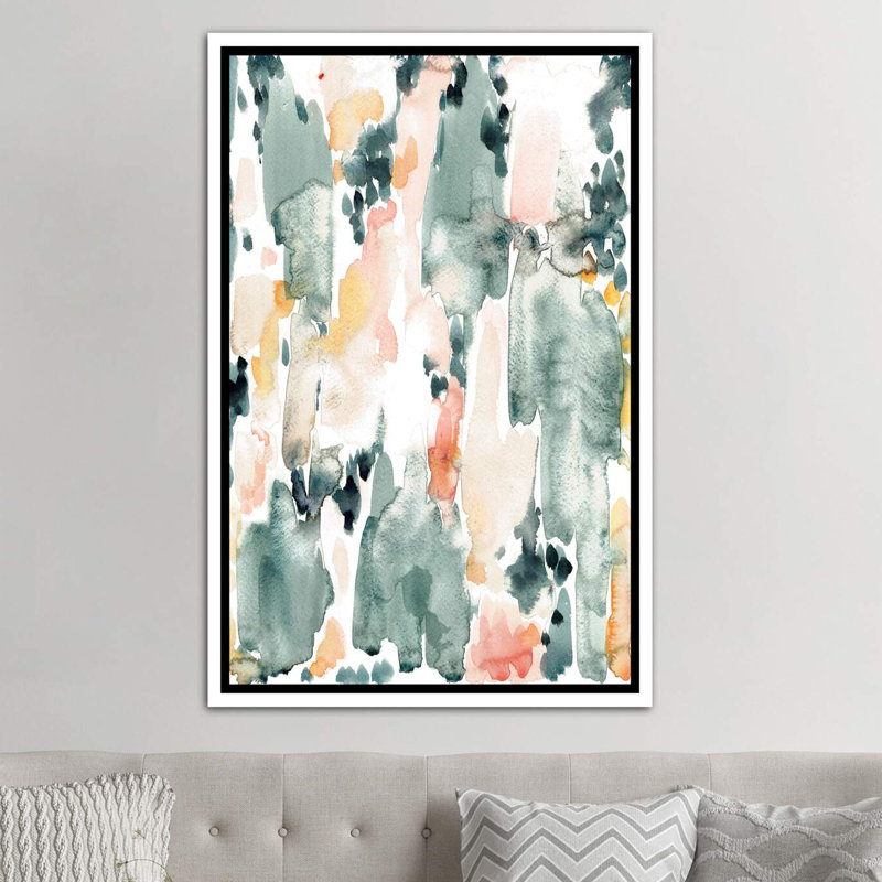 « luxueux » par albina bratcheva-reproduction d’art, H 26 po x l 18 po x 1,5 po, Toile blanche encadrée