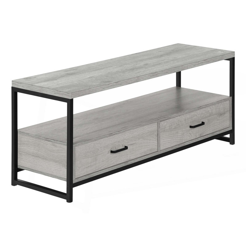 Braxtan TV Stand for TVs up to 48", Gray
