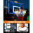 Adjustable Basketball Hoop System, Portable Game W/Wheels
