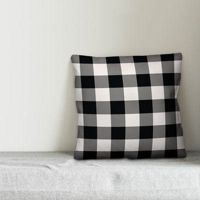 Gingham Throw Pillow