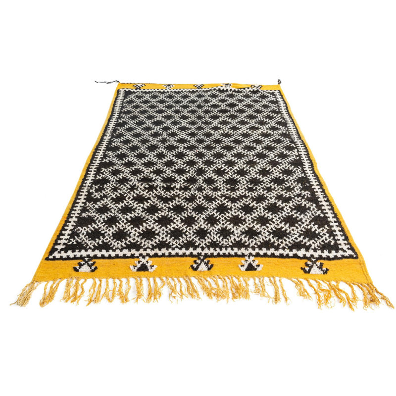 Tapis de couloir noir Oavia