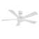 Wynd 5 - Blade Outdoor /Indoor Smart Ceiling Fan with Remote Control and LED Light Kit Included, Works With Alexa and iOS or Android App