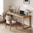 Brown Rectangle Solid Wood Desks-107193966