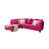 Fuchsia Pink Polyester