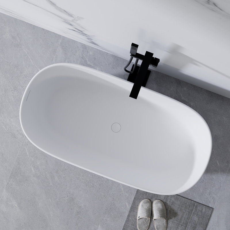 Baignoire autoportante en résine