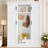 85.2''H Hall Tree With Bench, 3 Hooks, And Adjustable Shelves For Modern Entryway Storage And Organization-991521035
