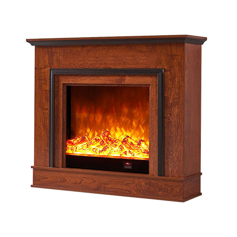 European retro pastoral decorative simulated fire electric fireplace