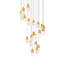 Martini 21 Light Crystal LED Multi-Light Pendant-694821522-694821526