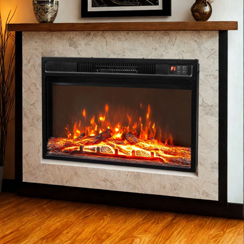 26 In. Electric Fireplace Insert With Wifi Function