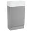 Meuble-lavabo de salle de bain avec lavabo, meuble-lavabo de salle de bain avec tablette, orienté vers la gauche ou vers la droite