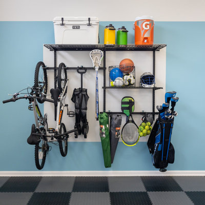G-Sport Pro | Sports Equipment Wall Storage System | Holds 500 lbs