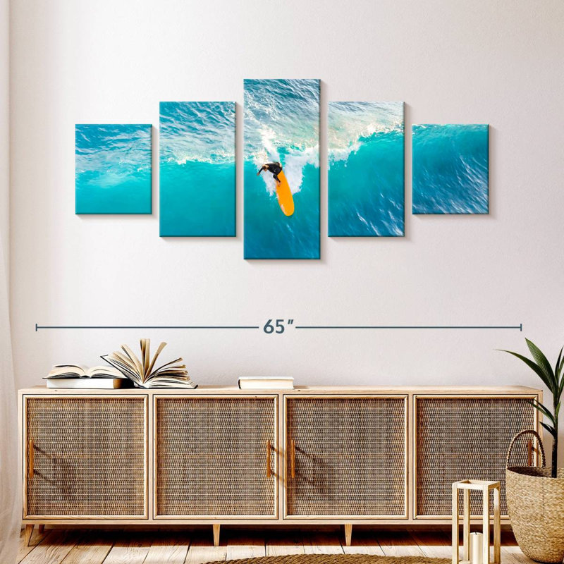 Surfer Ride, 24" H x 55" W