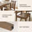 Tanvier Slatted Back Dining Chair Solid Wood Side Chair-682078794