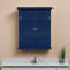 Glancy Two Shutter Doors Removable Wooden Corner Wall Cabinet-177834299