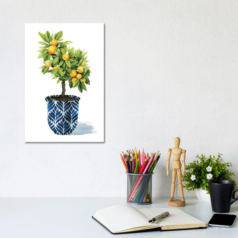 Fruit Tree I by Grace Popp - Wrapped Canvas Painting, 20.32 cm H x 30.48 cm W