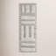 Ashby Transitional Geometric, Gray/Ivory, 9'-6" X 13'-6" Area Rug-456856120