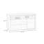 Armoire d'appoint Modern Burlywood-318350307