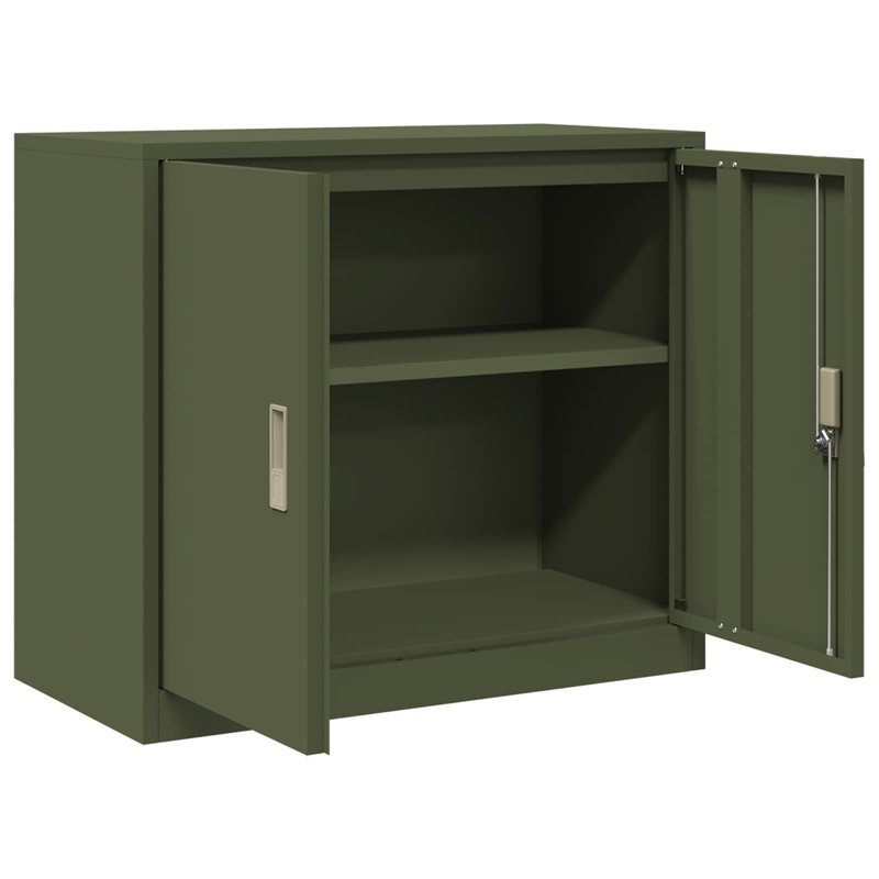 Storage Cabinet, Olive Green