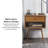 Akshan Mid-Century Modern 1-Drawer Solid Wood Nightstands-215746901