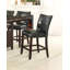 Ensemble de 2 chaises hautes capitonnées en similicuir-640804182-640804177