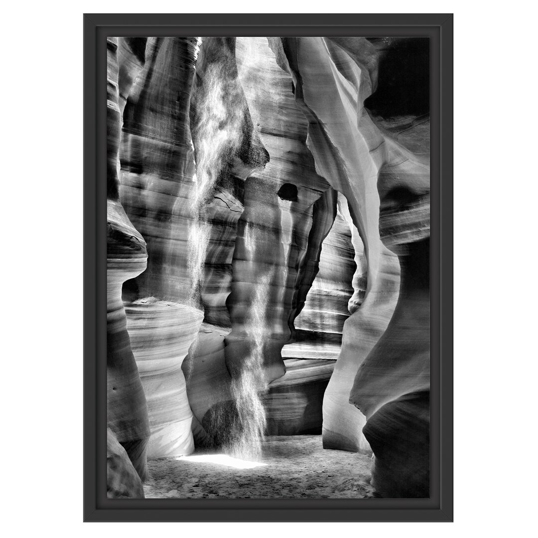 Gerahmtes Wandbild Antelope Canyon