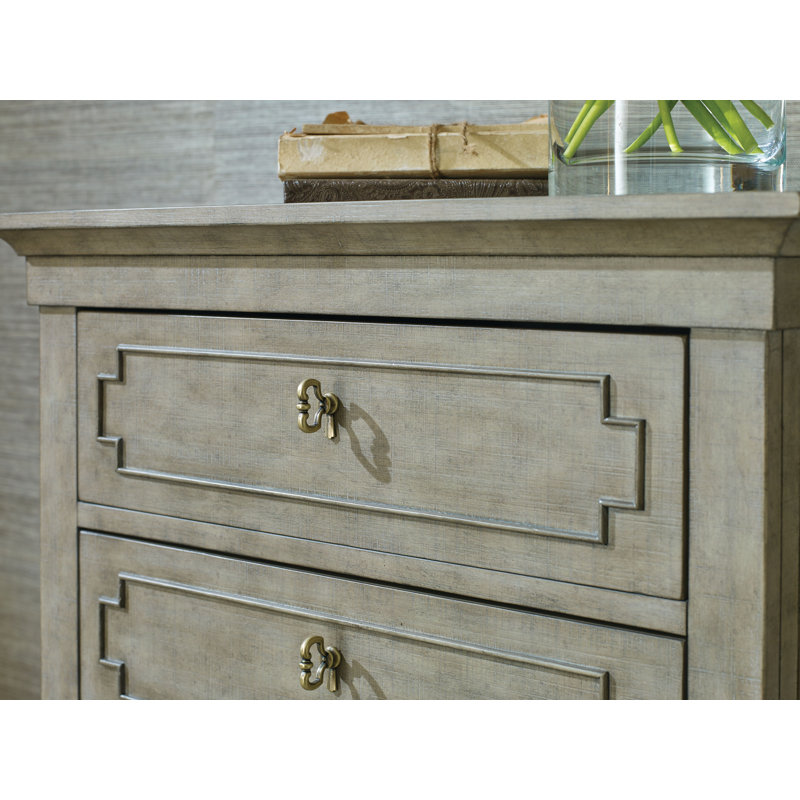 Commode à lingerie en bois massif 7 tiroirs 26 po Coffey